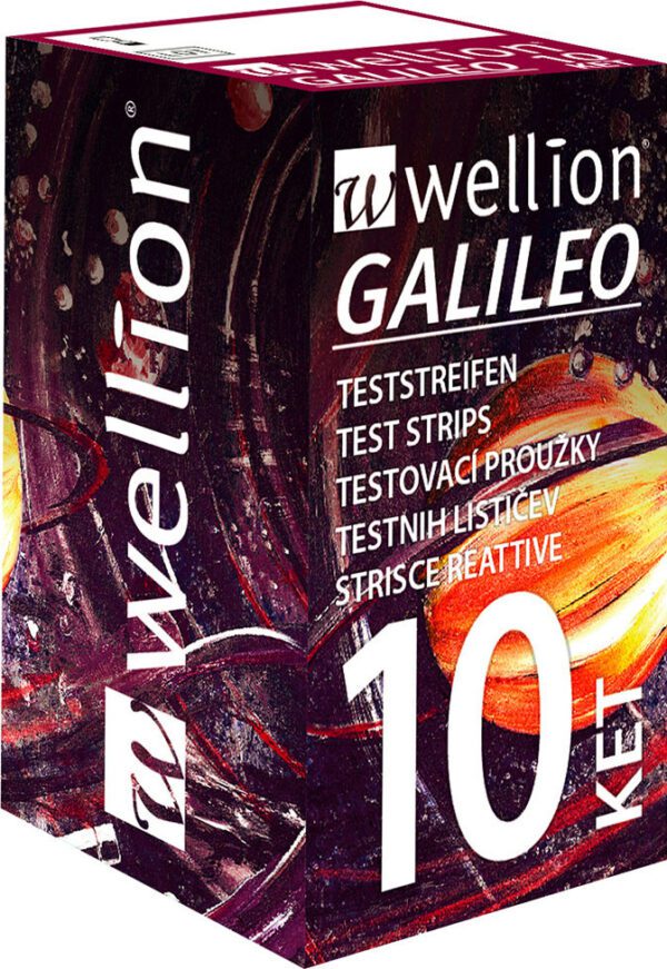 Testovací proužky Wellion GALILEO KET 10ks