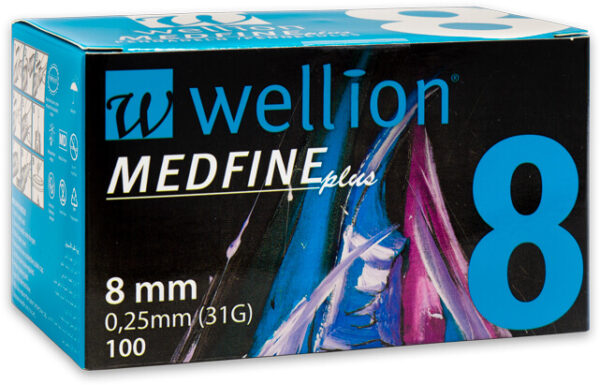 Jehly Wellion MEDFINE Plus do inzulínových per - Obrázek 3