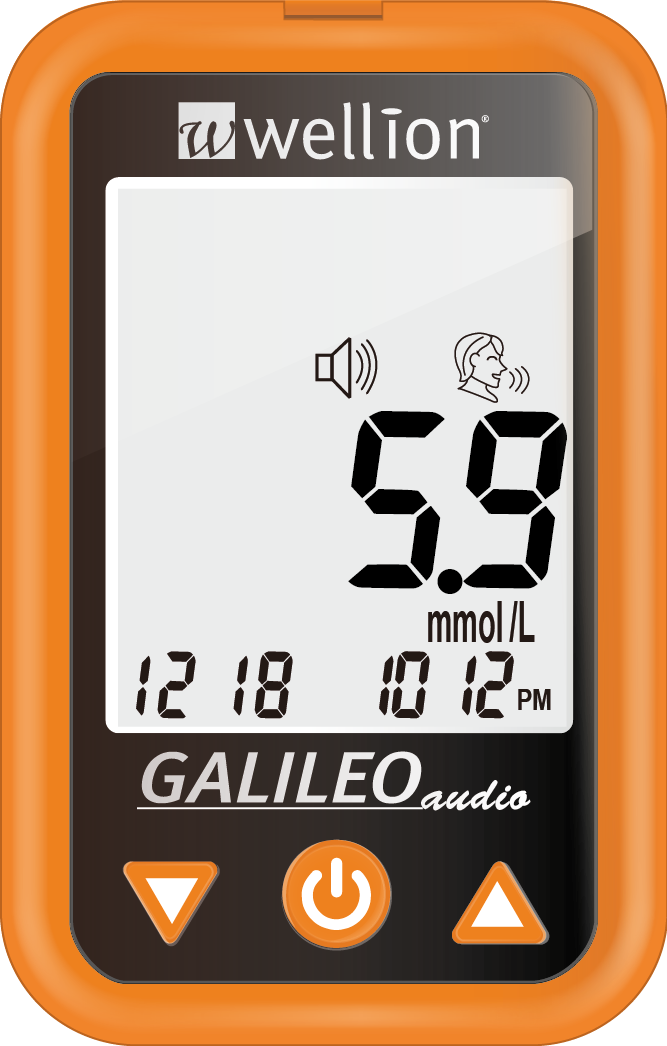 Wellion GALILEO Audio – glukometr s hlasovou funkcí